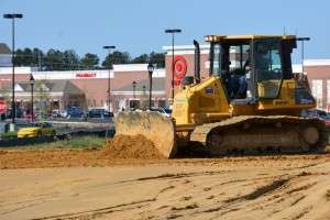 Grading, and site utility construction