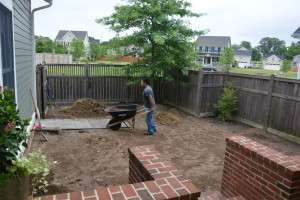 Backyard Landscaping Easton Village